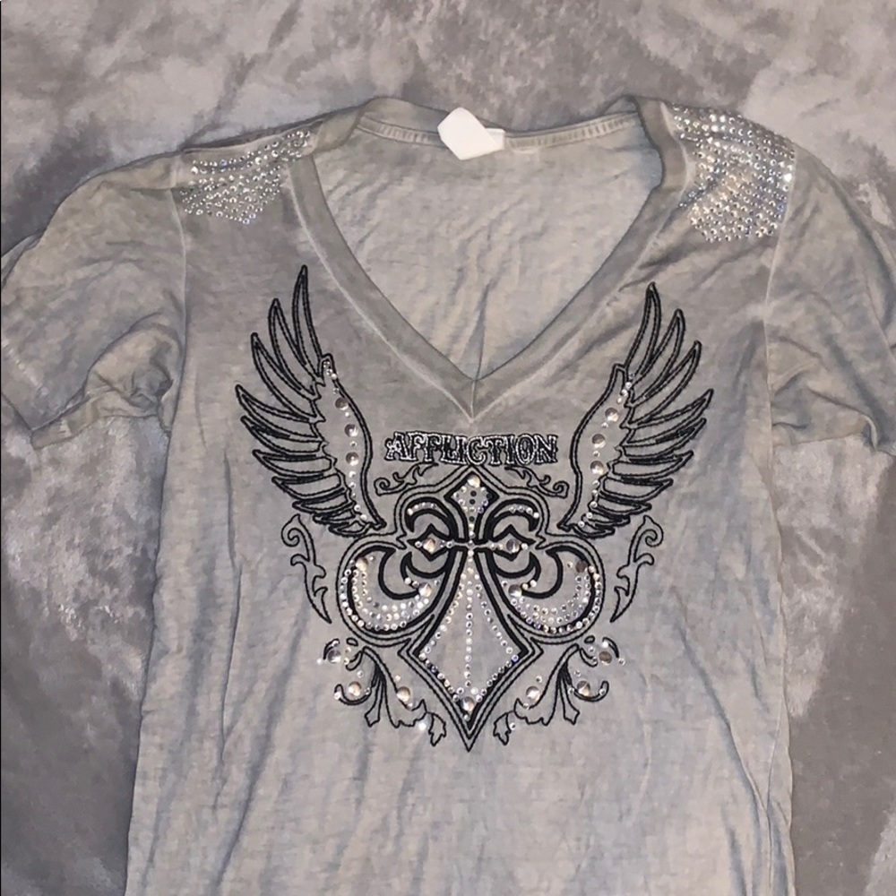 Affliction V-neck